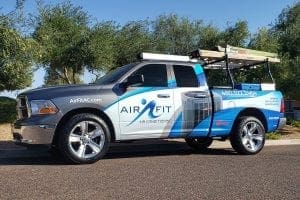 Vehicle wrap for Air Fit Air Conditioning