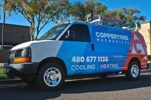 Vehicle wrap for CopperTree Mechanical