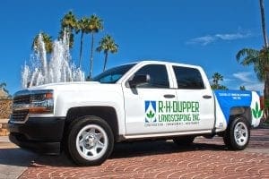 Vehicle wrap for RH Dupper Landscaping