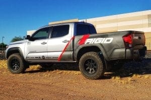 Vehicle wrap for RIGID Industries